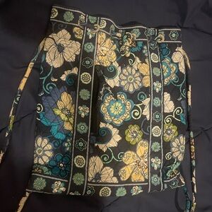 Vera Bradley Black and Blue Floral Backpack